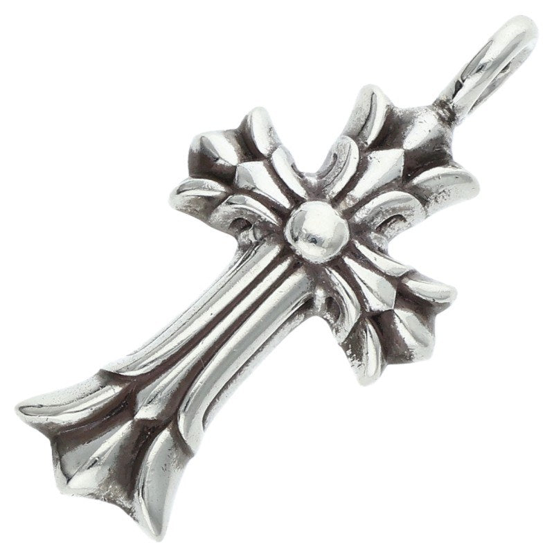 Chrome Hearts DBL CH CRS Silver Charm Size ONE SIZE