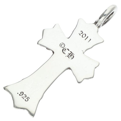Chrome Hearts DBL CH CRS Silver Charm Size ONE SIZE