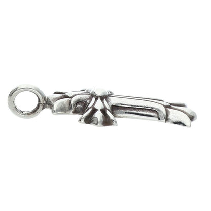Chrome Hearts DBL CH CRS Silver Charm Size ONE SIZE