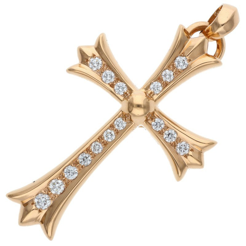 Chrome Hearts 22K Large CH Diamond Pendant Size ONE SIZE