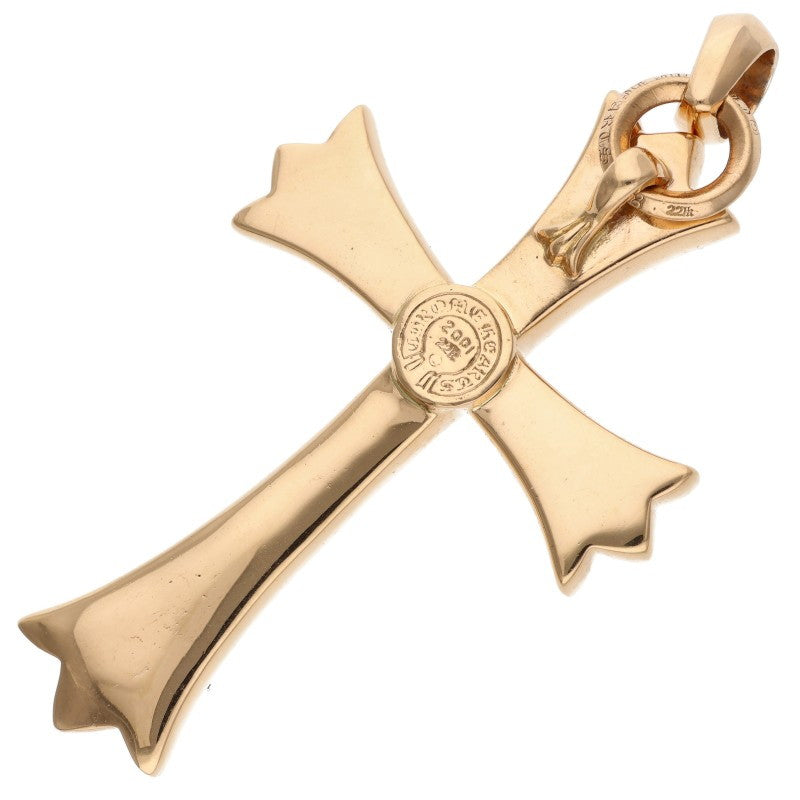 Chrome Hearts 22K Large CH Diamond Pendant Size ONE SIZE
