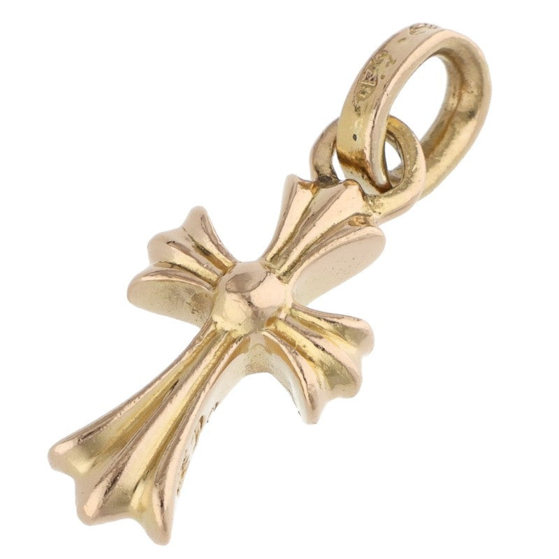 Chrome Hearts 22K Yellow Gold Baby Cross Charm Size ONE SIZE