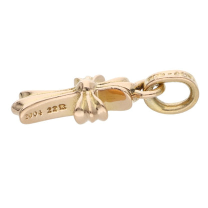Chrome Hearts 22K Yellow Gold Baby Cross Charm Size ONE SIZE