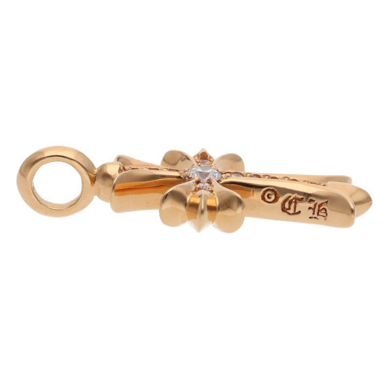 Chrome Hearts 22K Tiny Fat Diamond Pendant Size ONE Multi