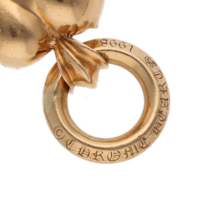 Chrome Hearts 22K Pave Sapphire Heart Charm Size ONE SIZE