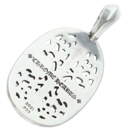 Chrome Hearts 925 Classic Oval Silver Pendant Size ONE SIZE