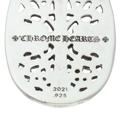 Chrome Hearts 925 Classic Oval Silver Pendant Size ONE SIZE