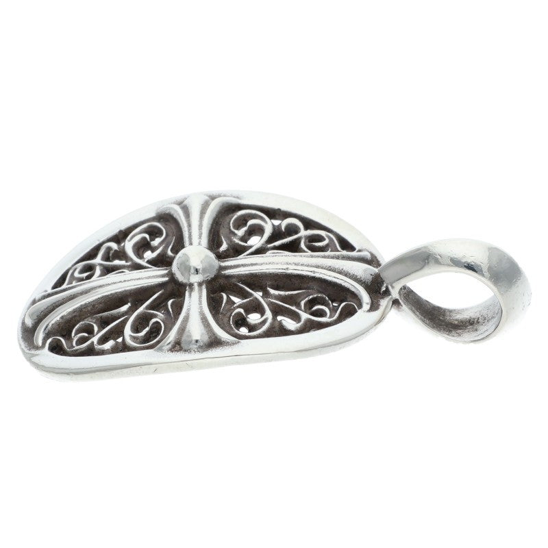 Chrome Hearts 925 Classic Oval Silver Pendant Size ONE SIZE