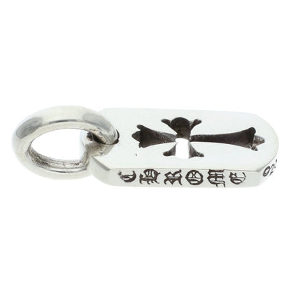 Chrome Hearts 925 Tiny Cutout Cross Tag Silver Size ONE SIZE