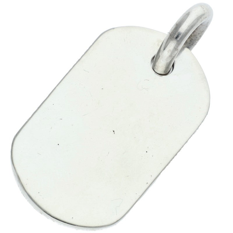Chrome Hearts 925 Small Dog Tag Limited Silver Necklace Size ONE SIZE