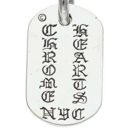 Chrome Hearts 925 Small Dog Tag Limited Silver Necklace Size ONE SIZE