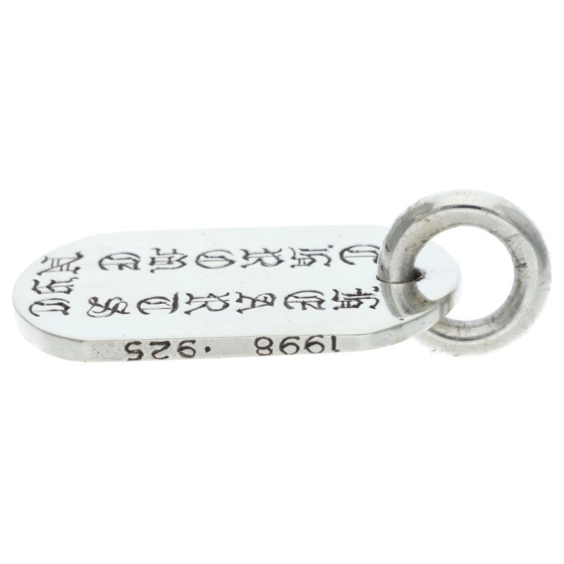 Chrome Hearts 925 Small Dog Tag Limited Silver Necklace Size ONE SIZE