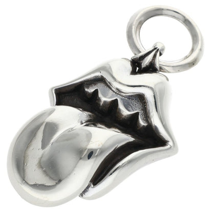Chrome Hearts Lips & Tongue Silver Pendant Size ONE SIZE