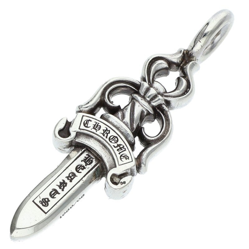 Chrome Hearts DOUBLE DAGGER Silver Pendant