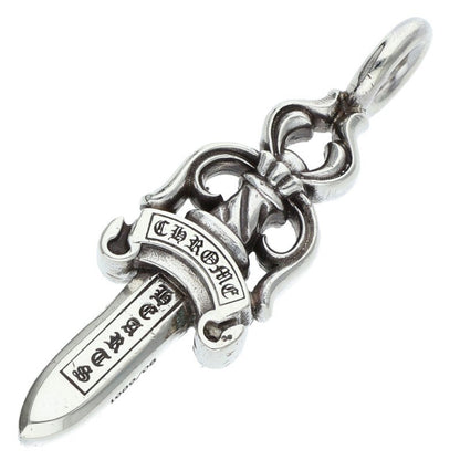Chrome Hearts DOUBLE DAGGER Silver Pendant