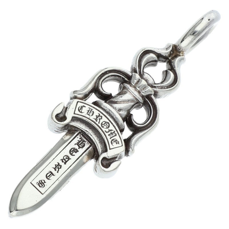 Chrome Hearts DOUBLE DAGGER Silver Pendant