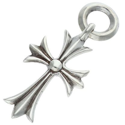 Chrome Hearts Tiny CH Cross Charm Silver 925 Size ONE SIZE