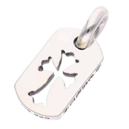 Chrome Hearts Tiny Cutout Cross Dog Silver 925 Size ONE SIZE