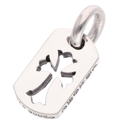 Chrome Hearts Tiny Cutout Cross Dog Silver 925 Size ONE SIZE