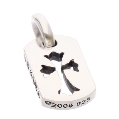Chrome Hearts Tiny Cutout Cross Dog Silver 925 Size ONE SIZE