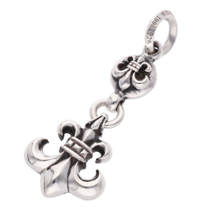 Chrome Hearts 1 Ball BS Fleur Charm Silver 925 Size ONE SIZE