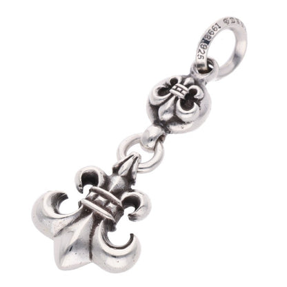 Chrome Hearts 1 Ball BS Fleur Charm Silver 925 Size ONE SIZE