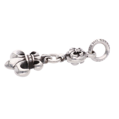 Chrome Hearts 1 Ball BS Fleur Charm Silver 925 Size ONE SIZE