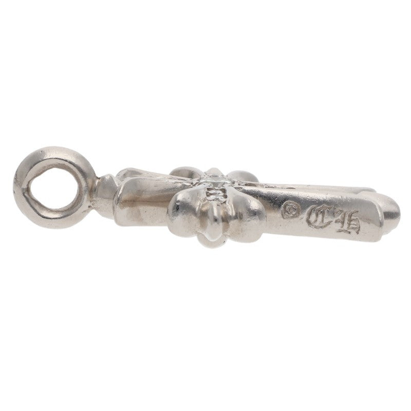 Chrome Hearts Tiny Fat Cross Pendant Platinum Size ONE SIZE