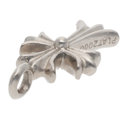 Chrome Hearts Tiny Fat Cross Pendant Platinum Size ONE SIZE
