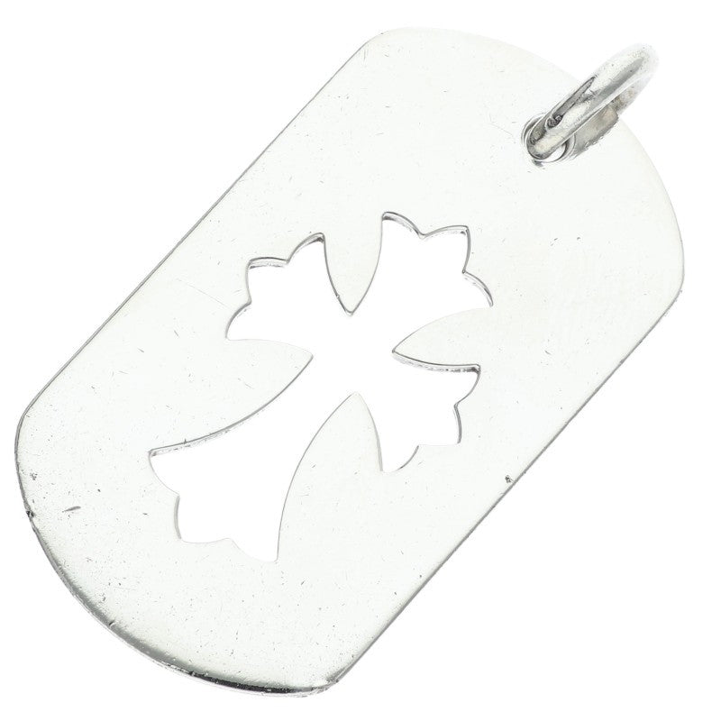Chrome Hearts Cutout Cross Large Tag Pendant Size ONE SIZE