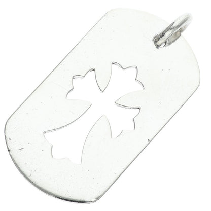 Chrome Hearts Cutout Cross Large Tag Pendant Size ONE SIZE