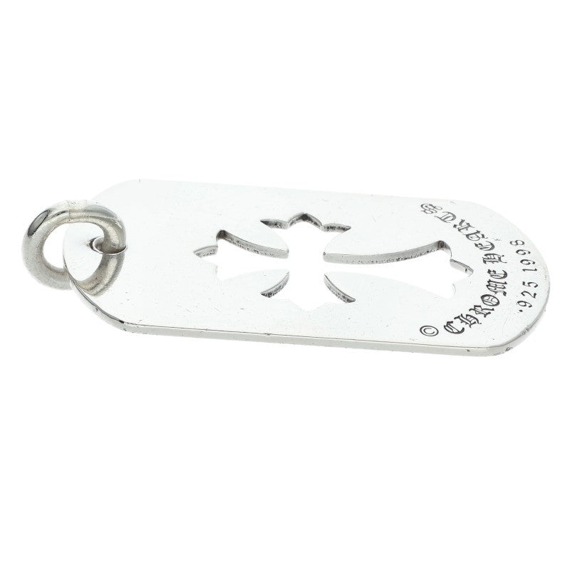Chrome Hearts Cutout Cross Large Tag Pendant Size ONE SIZE