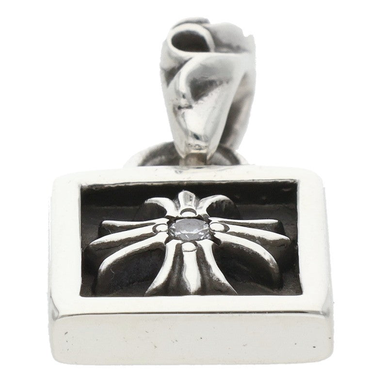 Chrome Hearts Framed CH Plus 1 Silver 925 Necklace Size ONE SIZE