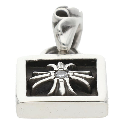 Chrome Hearts Framed CH Plus 1 Silver 925 Necklace Size ONE SIZE