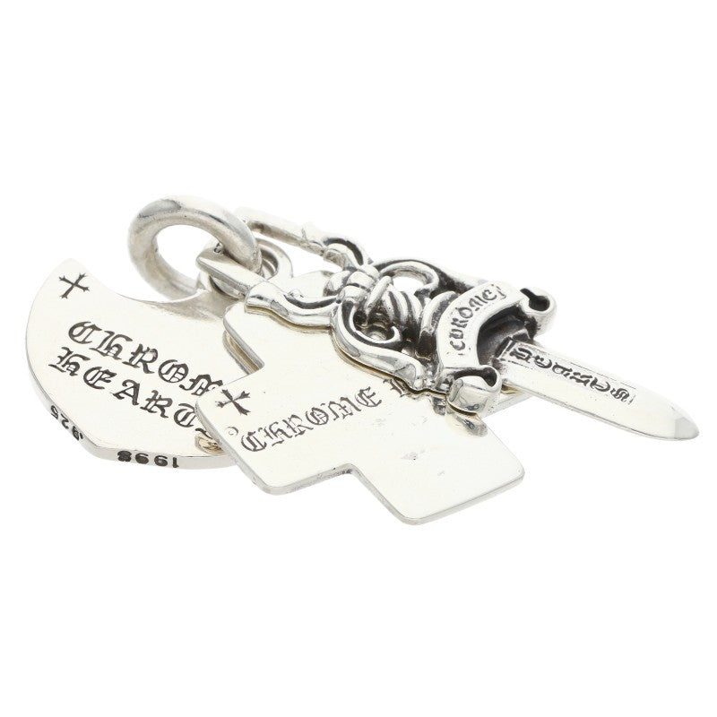 Chrome Hearts 3TRINKETS Silver Pendant