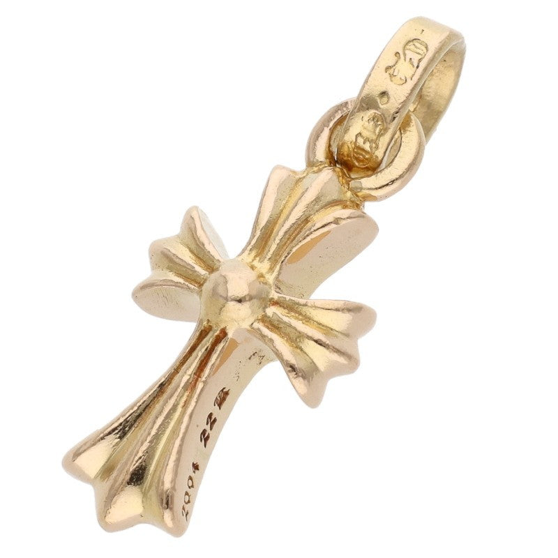 Chrome Hearts 22K Baby Fat Cross Yellow Gold Size ONE SIZE