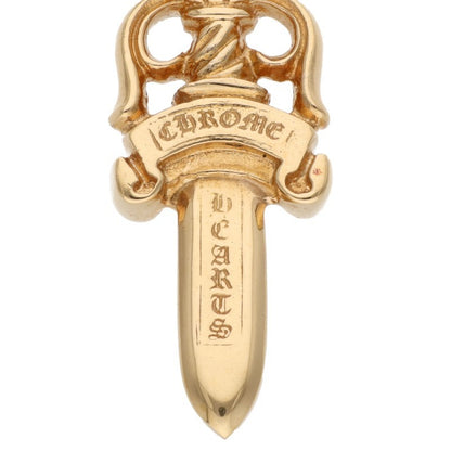 Chrome Hearts 22K #10 Dagger Yellow Gold Necklace Size ONE SIZE