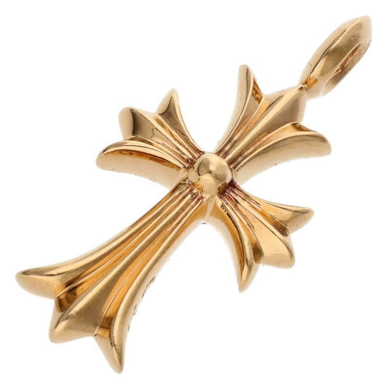 Chrome Hearts 22K Tiny Fat Cross Ruby Pendant Size ONE SIZE