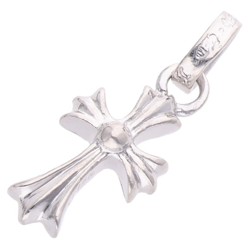 Chrome Hearts 18K WG Babyfat Pave Pink Sapphire Charm