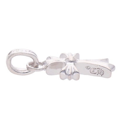 Chrome Hearts 18K WG Babyfat Pave Pink Sapphire Charm