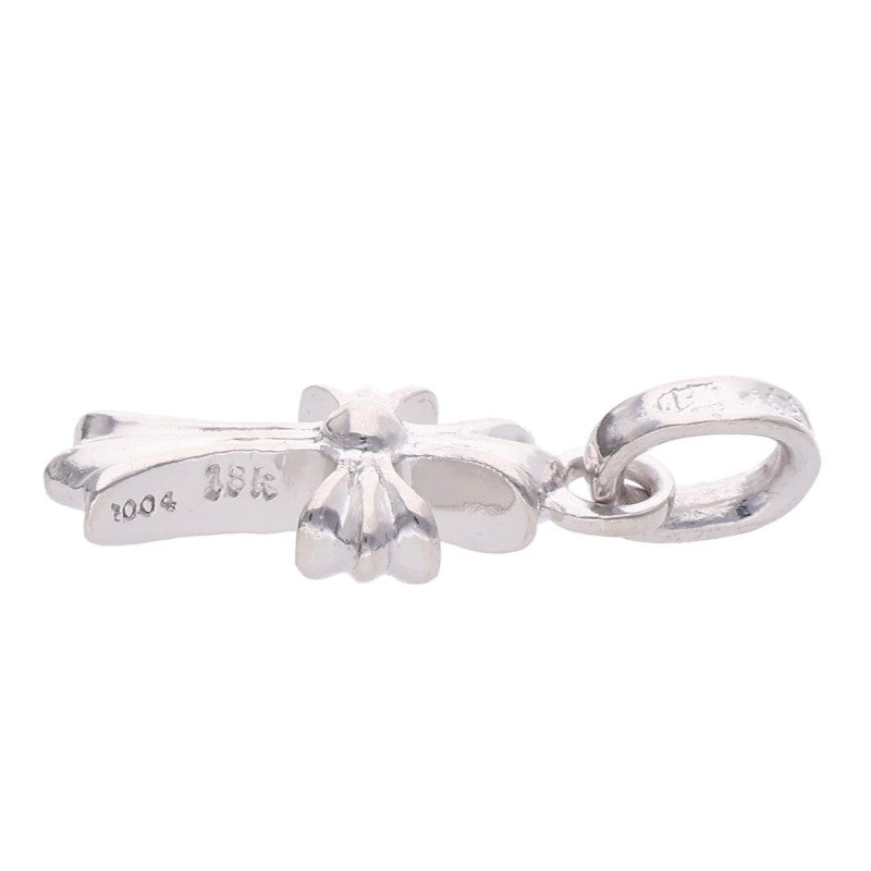 Chrome Hearts 18K WG Babyfat Pave Pink Sapphire Charm