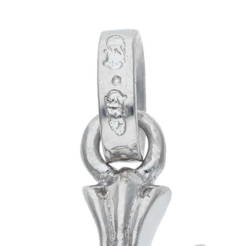 Chrome Hearts 18KWG Pave Diamond Babyfat Charm Size ONE SIZE