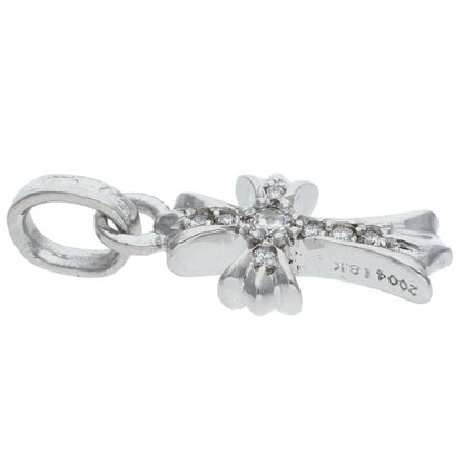 Chrome Hearts 18KWG Pave Diamond Babyfat Charm Size ONE SIZE