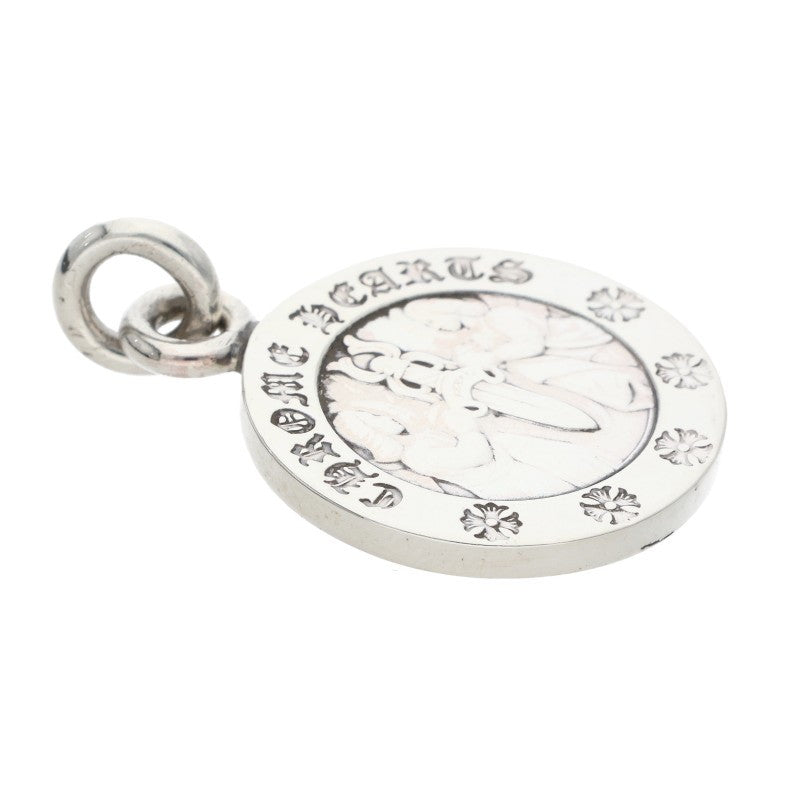 Chrome Hearts Angel Medal Necklace Silver