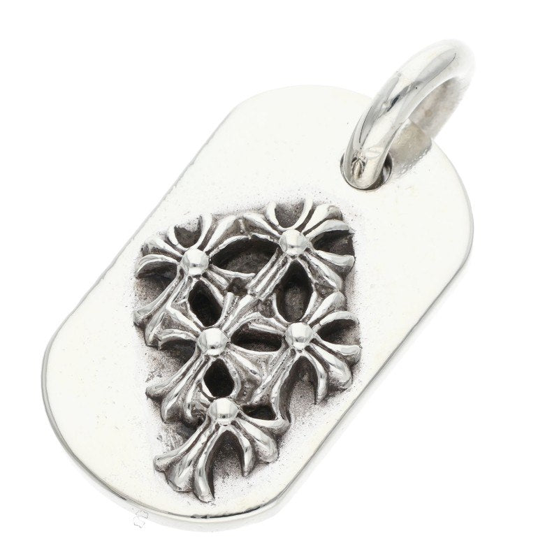 Chrome Hearts Raised Dogtag Silver Pendant Size ONE SIZE