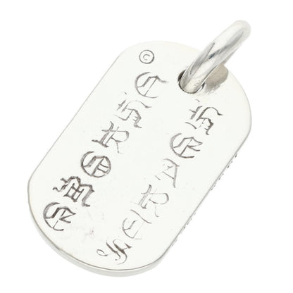 Chrome Hearts Raised Dogtag Silver Pendant Size ONE SIZE