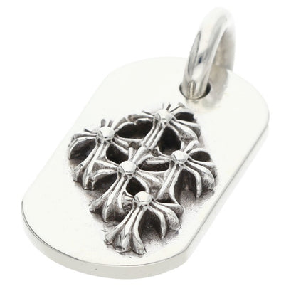 Chrome Hearts Raised Dogtag Silver Pendant Size ONE SIZE