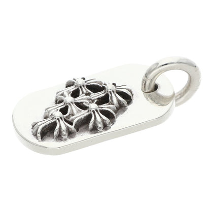 Chrome Hearts Raised Dogtag Silver Pendant Size ONE SIZE