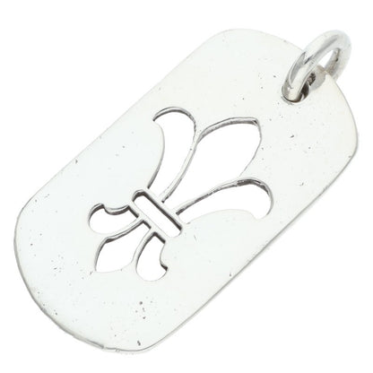 Chrome Hearts Large Silver 925 Dog Tag Pendant Size ONE SIZE