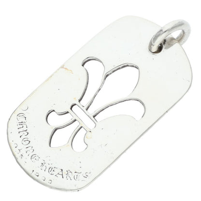 Chrome Hearts Large Silver 925 Dog Tag Pendant Size ONE SIZE